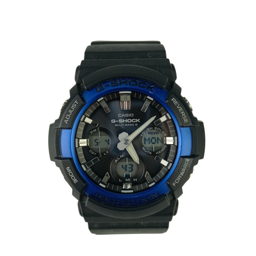 CASIO G-SHOCK ANALOG-DIGITAL GAW-100 SERIES GAW-100B-1A2JF Black Dial Resin/A...